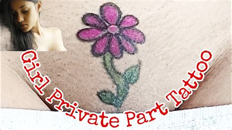 Private Part Tattoo Imitation Tattoo Tattoo Girls Love Tattoo