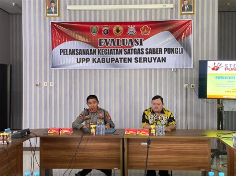 Wakapolres Seruyan Pimpin Rapat Kerja Saber Pungli Jurnal Borneo