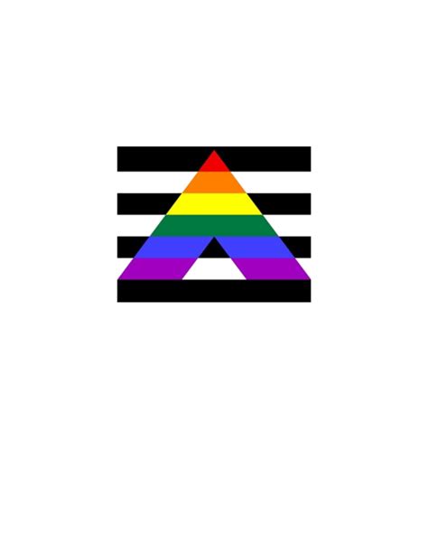 Straight Ally flag T-Shirt