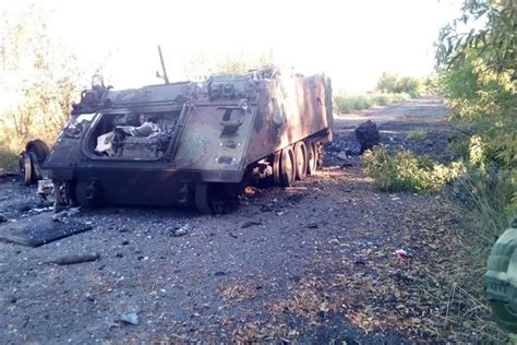Уничтожение американского БТР М113 в движении показали на видео ...