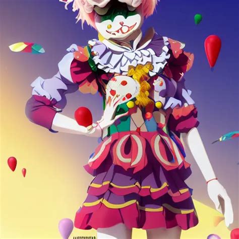 Artstation Anime Girl Clown
