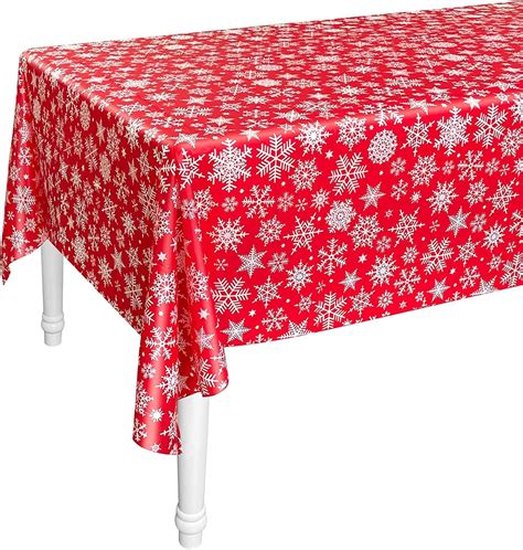 Christmas Table Cloths Christmas Tablecloths Rectangular Washable