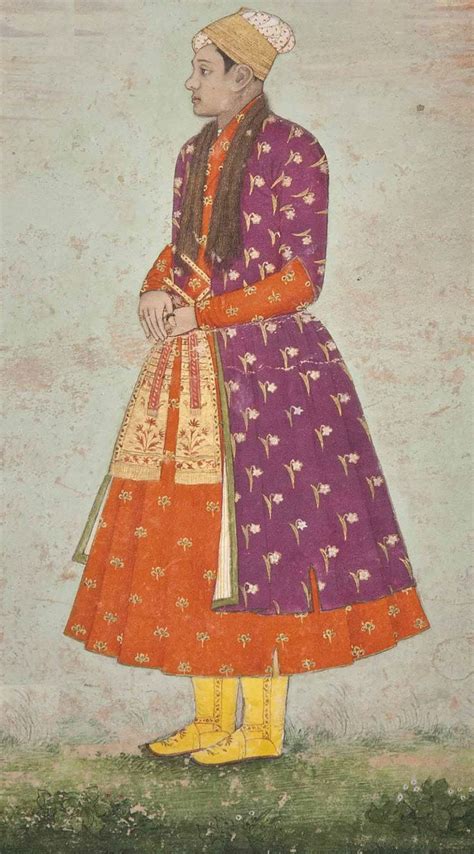 Eunuch Khawas Khan Of Bahadur Shah I Mughal Miniature Paintings