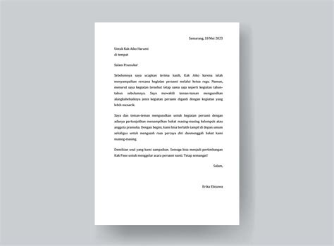 25 Contoh Surat Pribadi Untuk Sahabat Dan Cara Membuatnya
