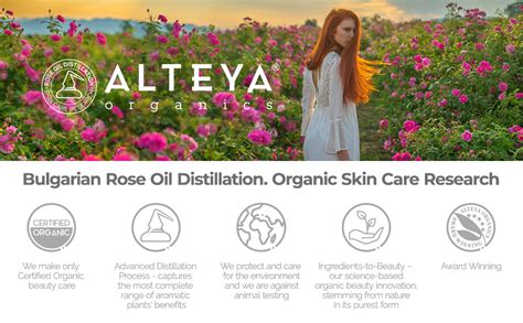 Alteya Organics Rose Essential Oil Pure Certified Organic