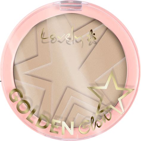 Lovely Golden Glow Puder Do Twarzy Do Konturowania Light Beige