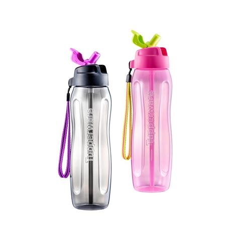 Slim Eco Bottle With Straw Ml Pwp Tupperware Plus