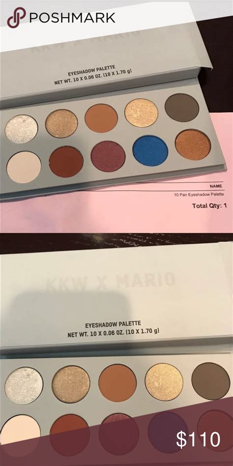 Kkw X Mario Eyeshadow Limited Edition Makeup Eyeshadow Makeup Mario