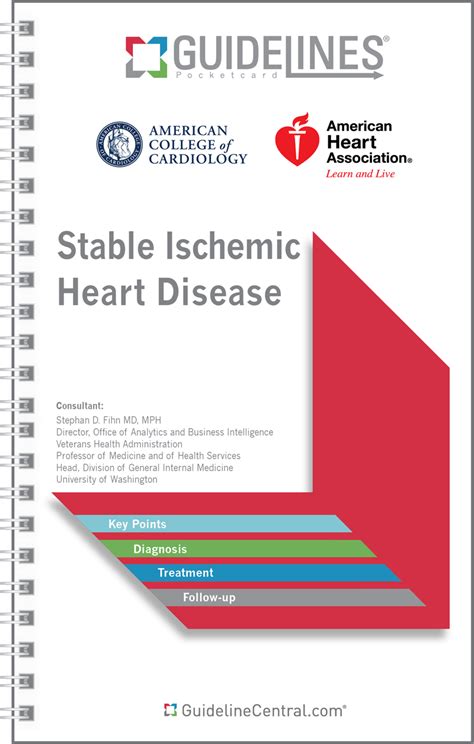 Stable Ischemic Heart Disease Clinical Guidelines Pocket Guide