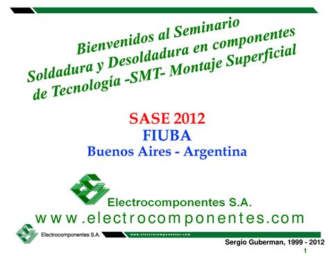 Seminario Smd Sase Fiuba Ing Nierie Innovation Et D Veloppement