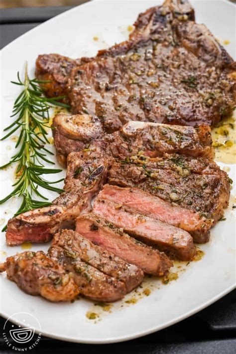 Perfectly Grilled T Bone Steak Little Sunny Kitchen