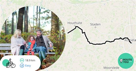 Houthulst Roeselare Recreatieve Fietsroute RouteYou