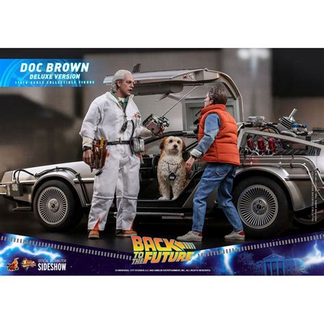 Hot Toys Retour Vers Le Futur Doc Brown Deluxe Version Figurine Figurine