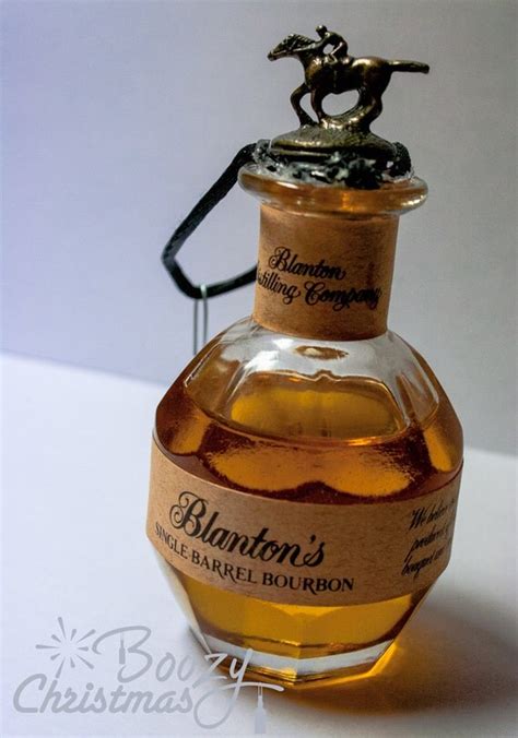 Blantons Christmas Ornament Bourbon Whiskey Themed Christmas