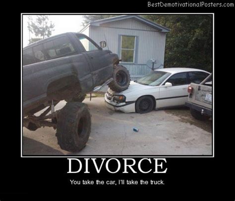 After Divorce Demotivational Poster