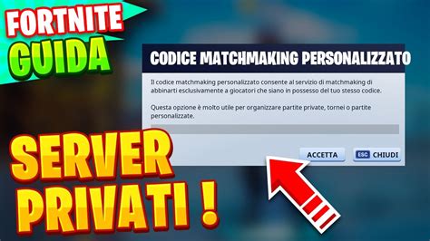 COME AVERE I SERVER PRIVATI Fortnite Guida Ita YouTube