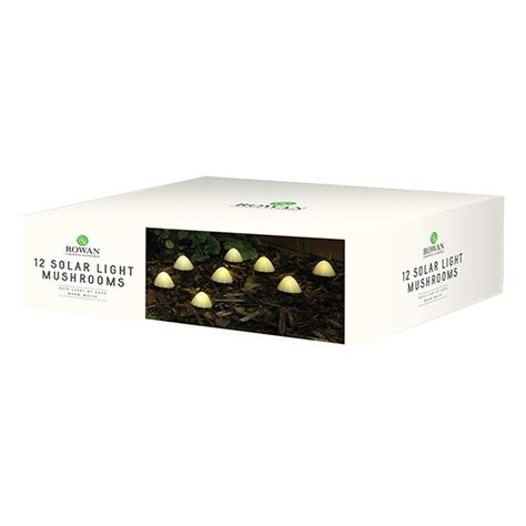 Solar Light Mushrooms 12 Pieces Qureshi Trading Ltd