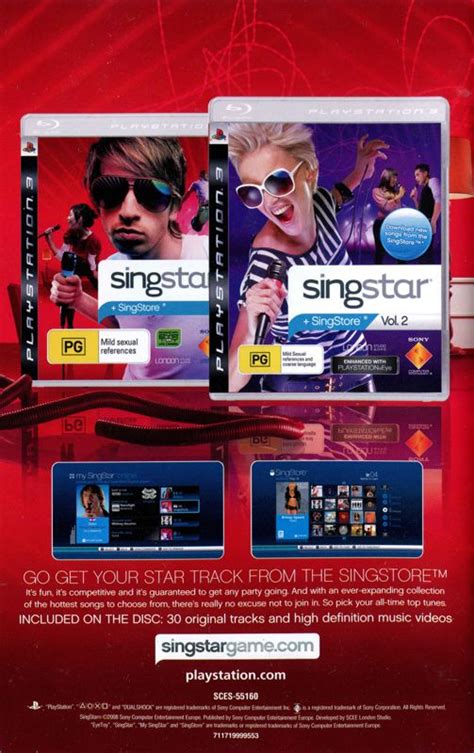 Singstar Hottest Hits Cover Or Packaging Material Mobygames