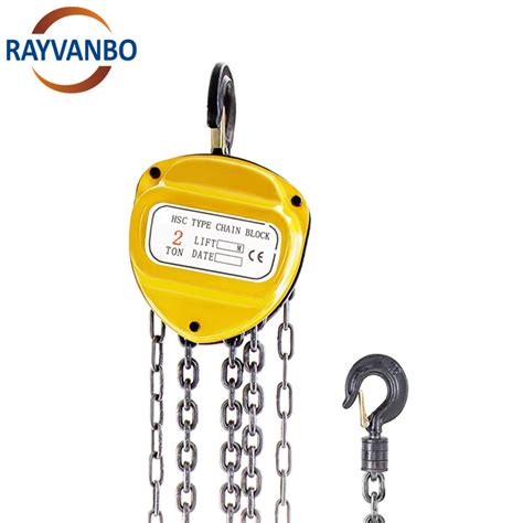 High Quality 0 5t 1t 10t 30t Vital Type Manual Pulley Chain Block Chain