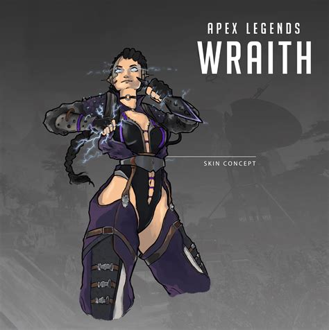 Wraith Skin Concept By Aurona Skadi Rapexlegends