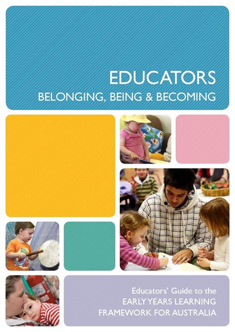 Educators Guide To The Early Years Learning Framework For Australia