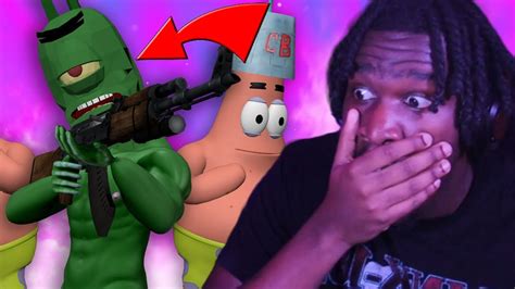 PLANKTON GOT HIS GET BACK Glorb KFC Music Video Reaction YouTube