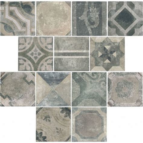 Italian Design Heritage Cendre Deco 333cm X 333cm Wall And Floor Tile