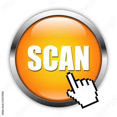 Scan Button Stock Image And Royalty Free Vector Files On