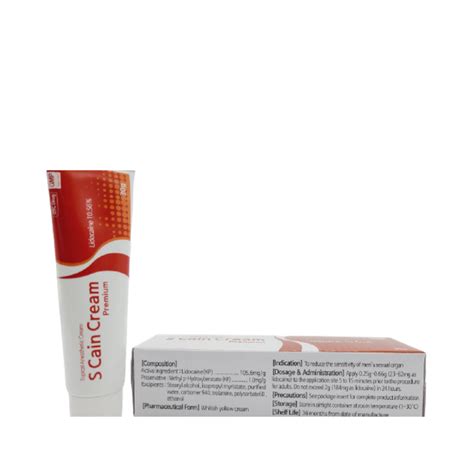 S Cain Topical Cream Numbing Cream Nex Day Delivery