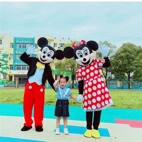 Fantasia Do Mickey E Da Minnie - Fantasia Da Mascote Do Mickey E Minnie Mouse Personagem De Desenho ...