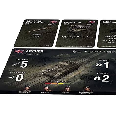 Gale Force Nine World Of Tanks British Archer Wave 9 Expansion