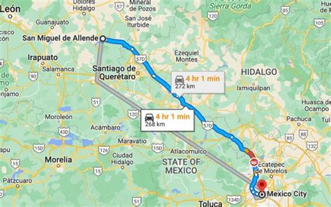 Ways To Get From Mexico City To San Miguel De Allende