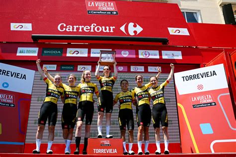 La Vuelta Femenina Jumbo Visma Win Opening Team Time Trial Cyclingnews