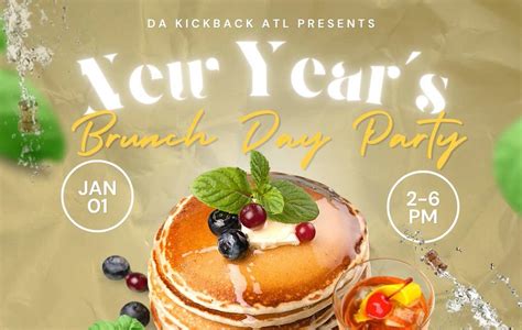 Sunday Funday New Years Brunch Tickets Chef Ii Savage