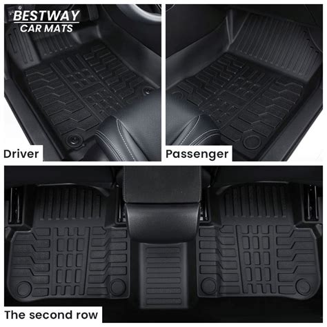 Supply All Weather 3d Tpe Car Floor Mats For Toyota Tundra 2014 2024