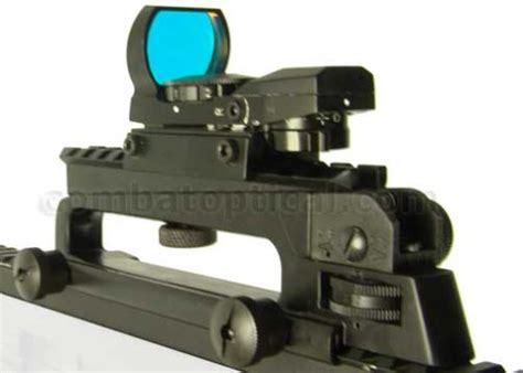Ar15 M4 Detachable Carry Handle Mount With 4 Reticle Red Dot Sight