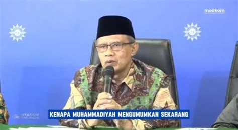 Alasan Muhammadiyah Umumkan Penetapan Idul Fitri Lebih Awal