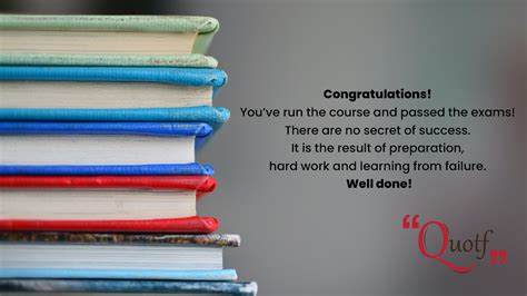 Top Exam Congratulations Wishes Passing Exam Quotes