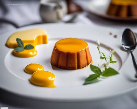 Tendresse De Thi S Flan De Patate Douce La Vanille Avec Coulis De