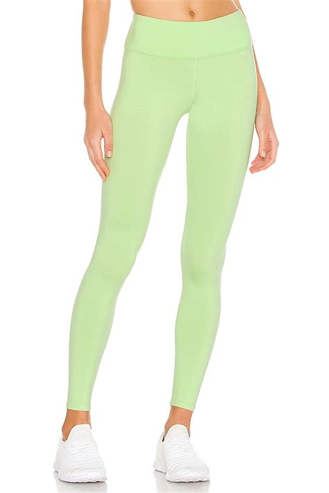 Alo Airbrush Legging In Neon Lime Revolve