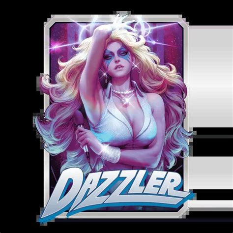 Dazzler MARVEL SNAP Card Untapped Gg