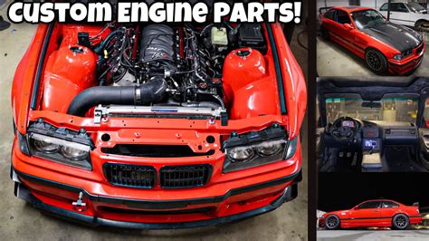 Ls Swap Bmw E36 M3 Fabricating And Installing Custom Engine Parts