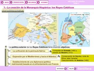 T 4 la monarquía hispánica reyes católicos y austrias 2012 PPT