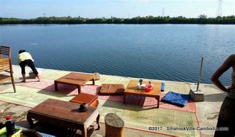 Kampot River Bungalows Guesthouse & Restaurant in Kampot, Cambodia.