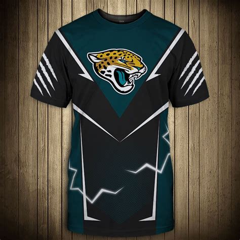 Jacksonville Jaguars T-shirts lightning graphic gift for men -Jack ...