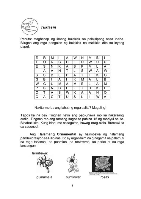 EPP4 Q1 Mod1 Mga Kasanayan At Kaalaman Sa Pagtatanim Ng Halamang