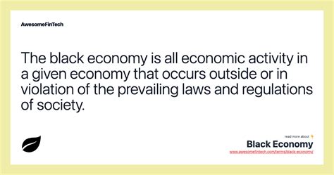 Black Economy Awesomefintech Blog
