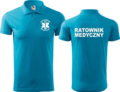 Koszulka Polo Ratownik Medyczny Medycznekoszulki Pl