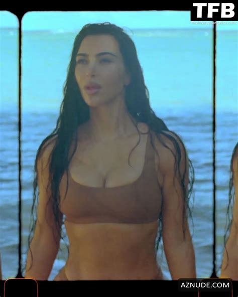 Kim Kardashian Sexy Poses Showing Off Her Hot Tits And Ass In A