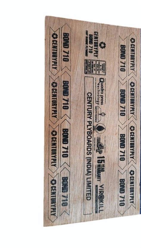 Centuryply Bond 710 BWP Marine Grade Plywood For Furniture Rectangle